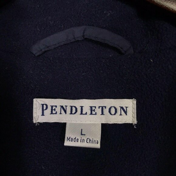 Pendleton Womens Quilted Vest Large Black Polyester Made In China - Picture 6 of 9